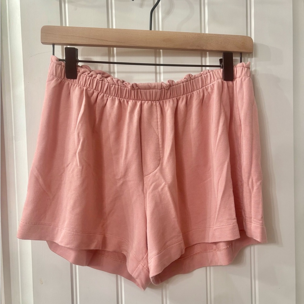 LAKE Soft Pink Pajama bottom shorts